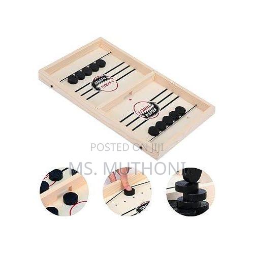 Large Size Super Foosball, Fast Sling Puck Board Game - thumbnail 2