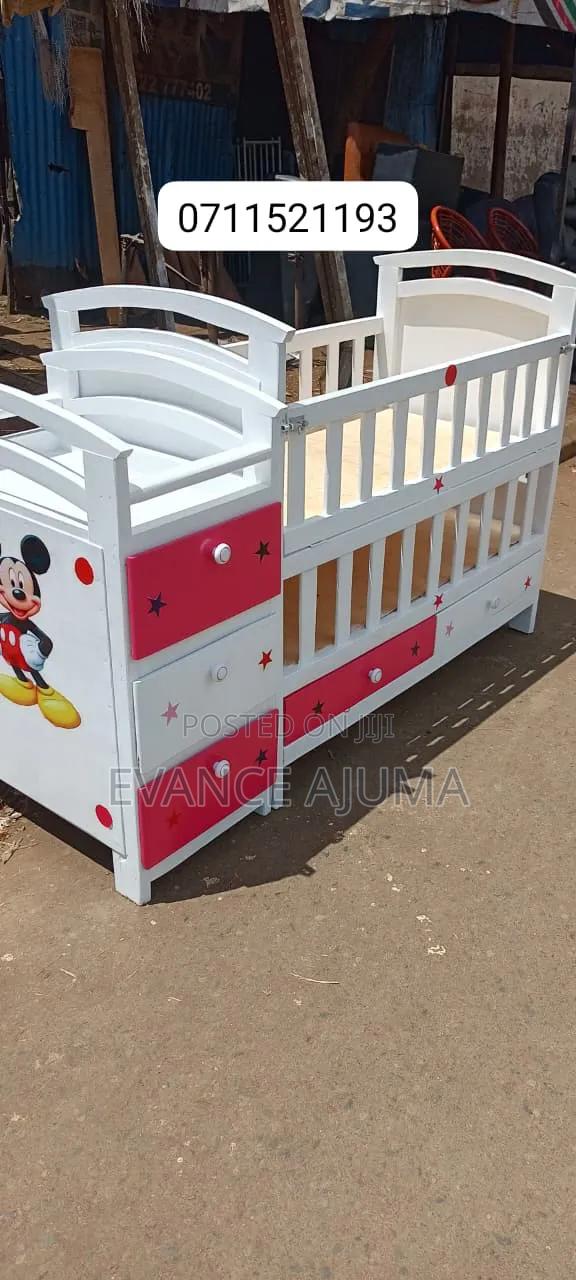 Kids Bed With Sides of Drower