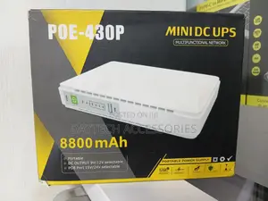 This Is a Poe-430p Mini Dc Ups Portable Power Supply 8800mah Battery.