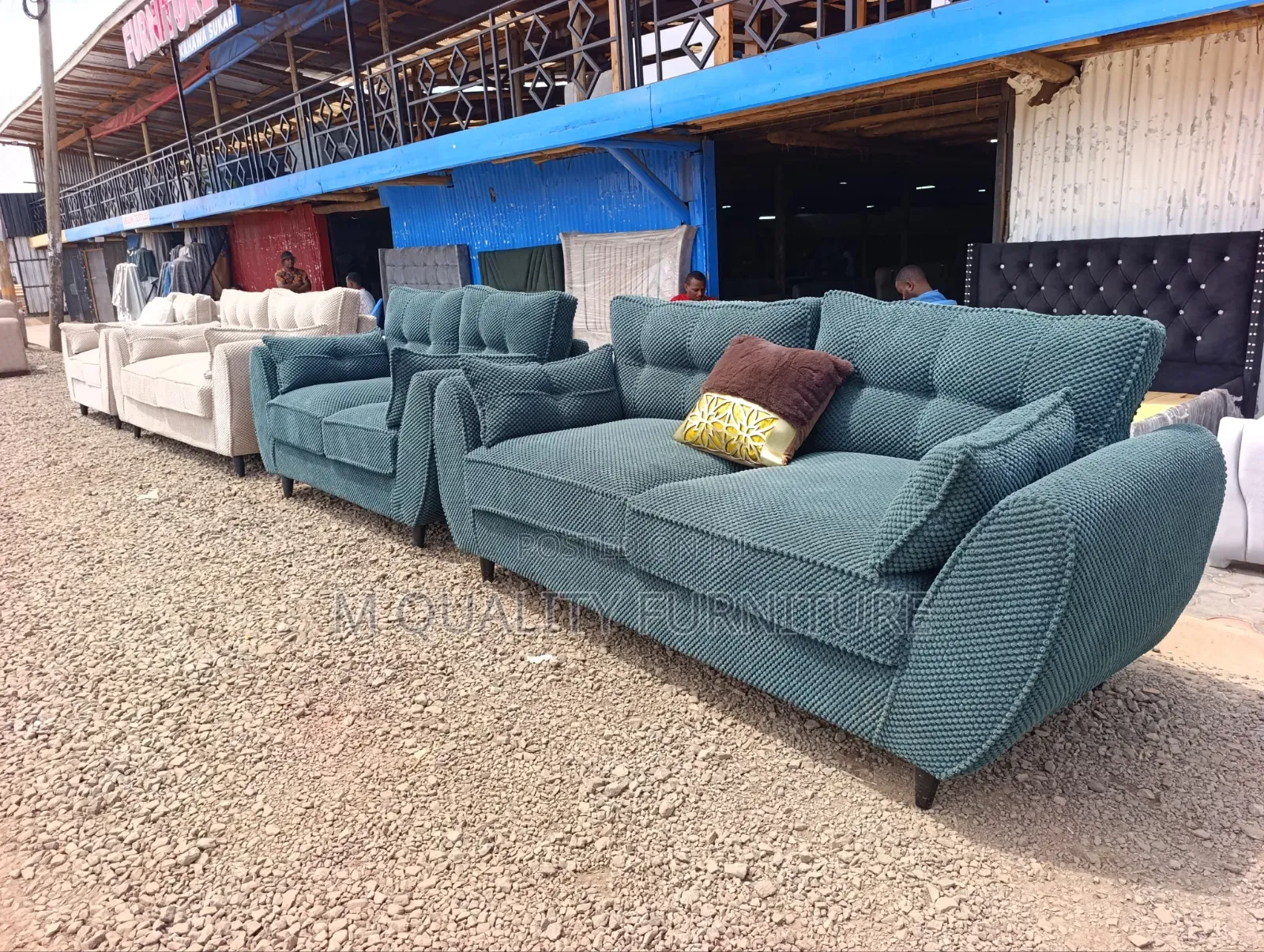 Green Royal Comfort Sofa