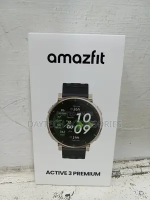 Amazfit Active 3 Premium GPS Running Smart Watch,1.32" Amoled.