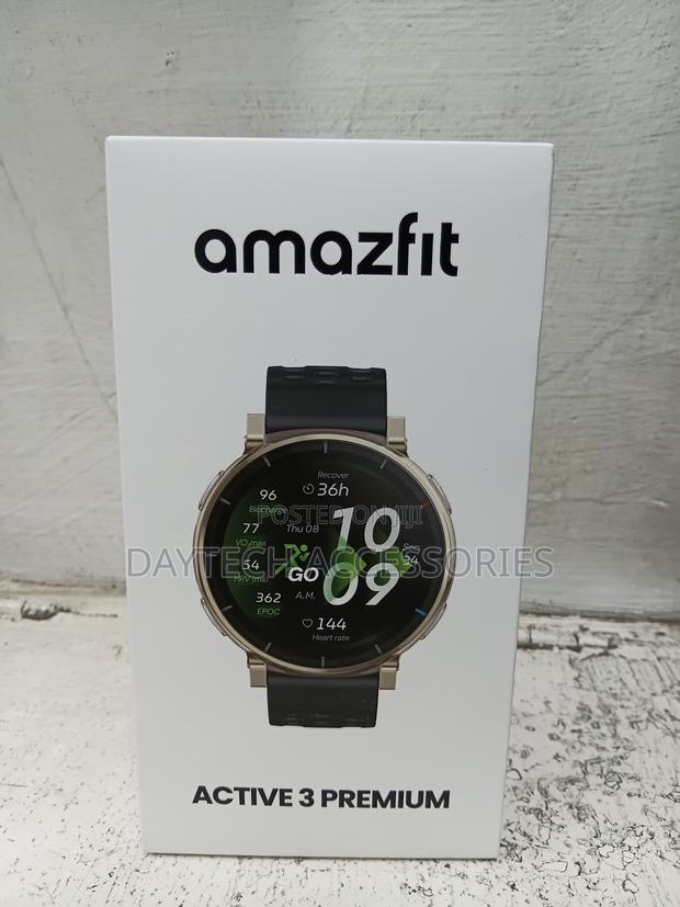 Amazfit Active 3 Premium GPS Running Smart Watch,1.32" Amoled. - thumbnail 3