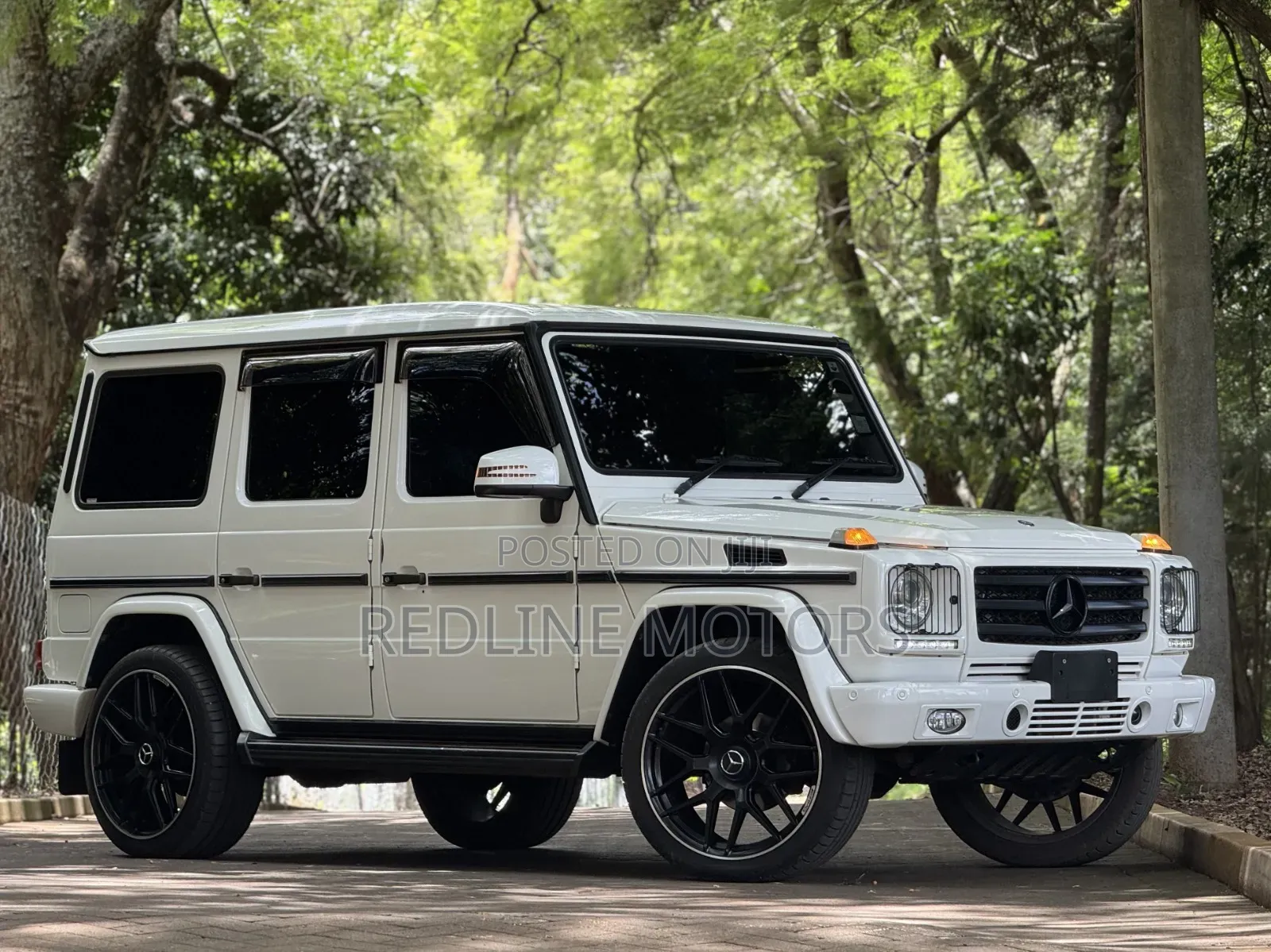 Mercedes-Benz G-Class G 350 BlueTEC 2015 White