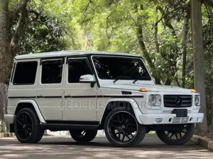 Mercedes-Benz G-Class G 350 BlueTEC 2015 White