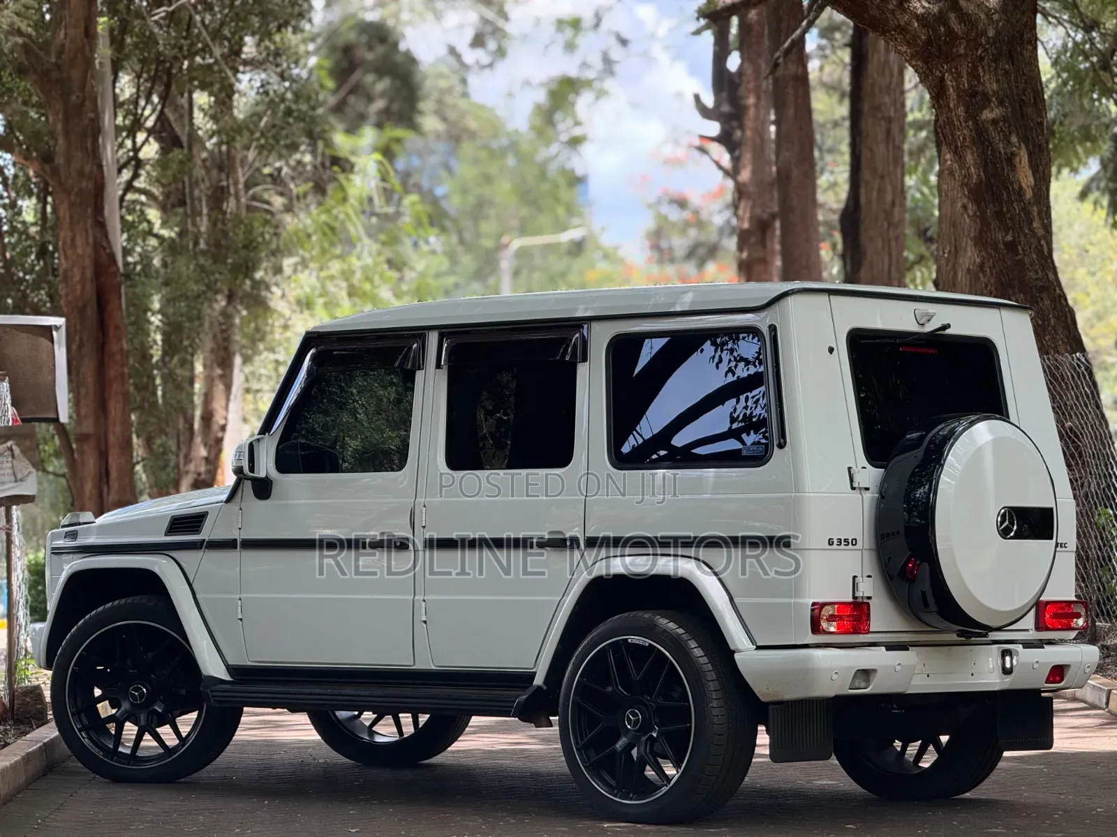 Mercedes-Benz G-Class G 350 BlueTEC 2015 White