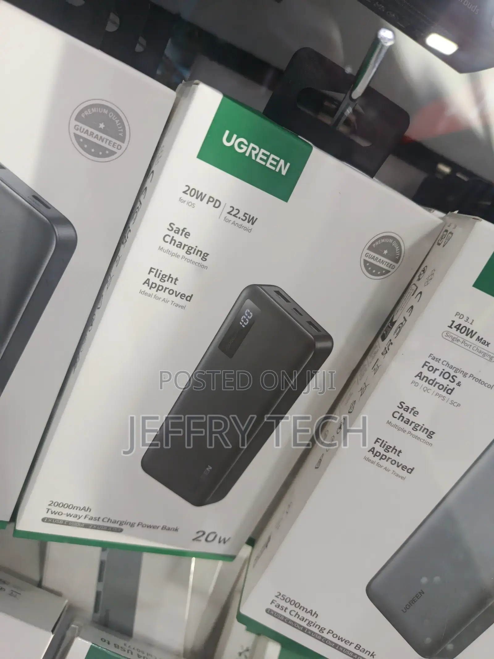Ugreen 20w 22.5w 20000mah Two Way Fast Charging Power Bank