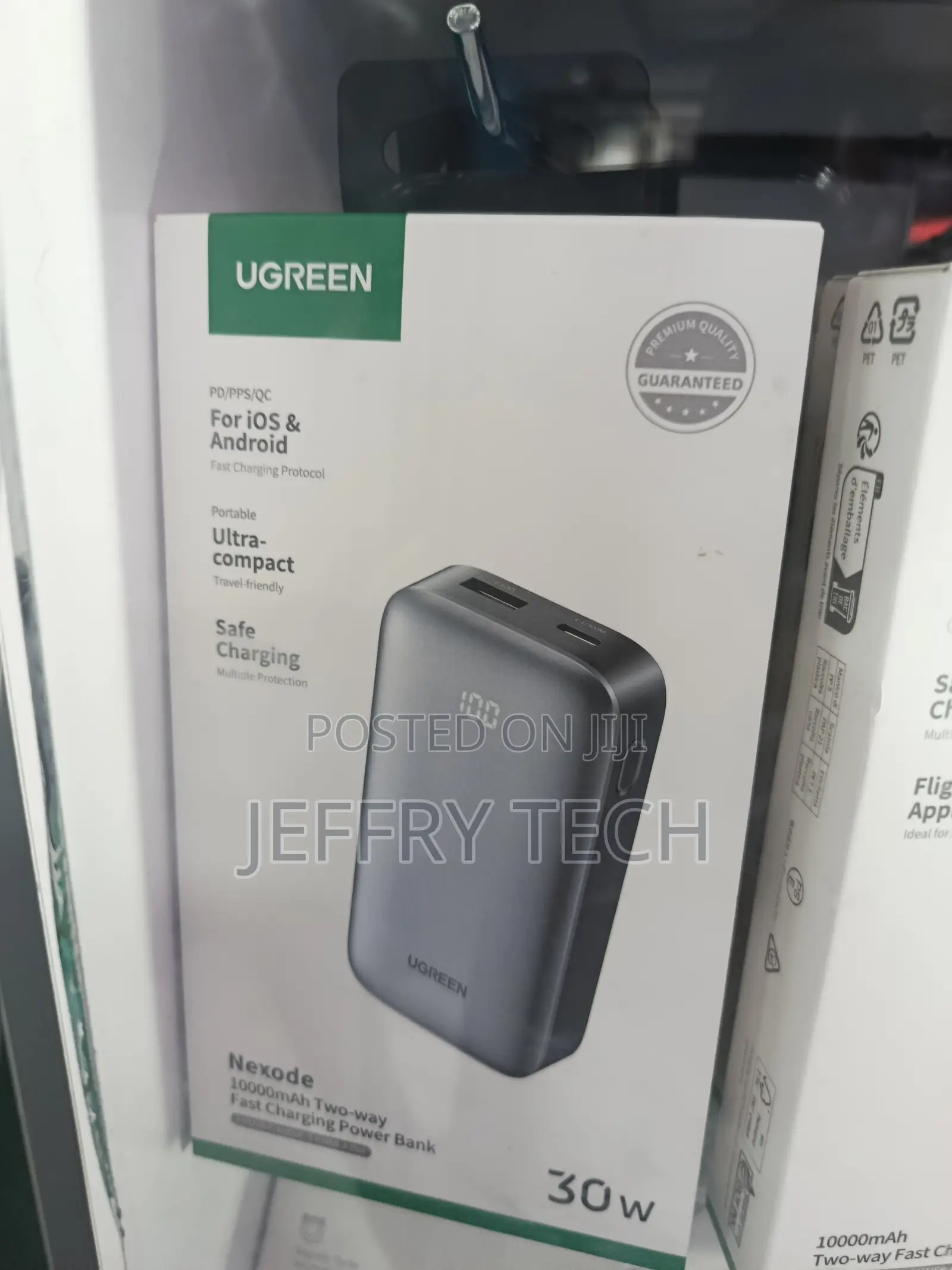 Ugreen Power Bank 10000mah, 30w iPhone Portable Charger, Usb C Fast Ch