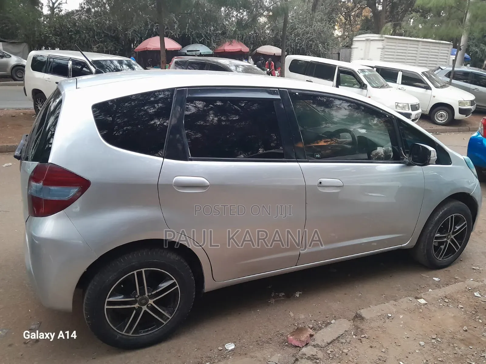 Honda Fit 2011 Silver