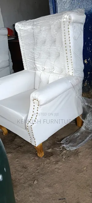 King Chair in White Colour