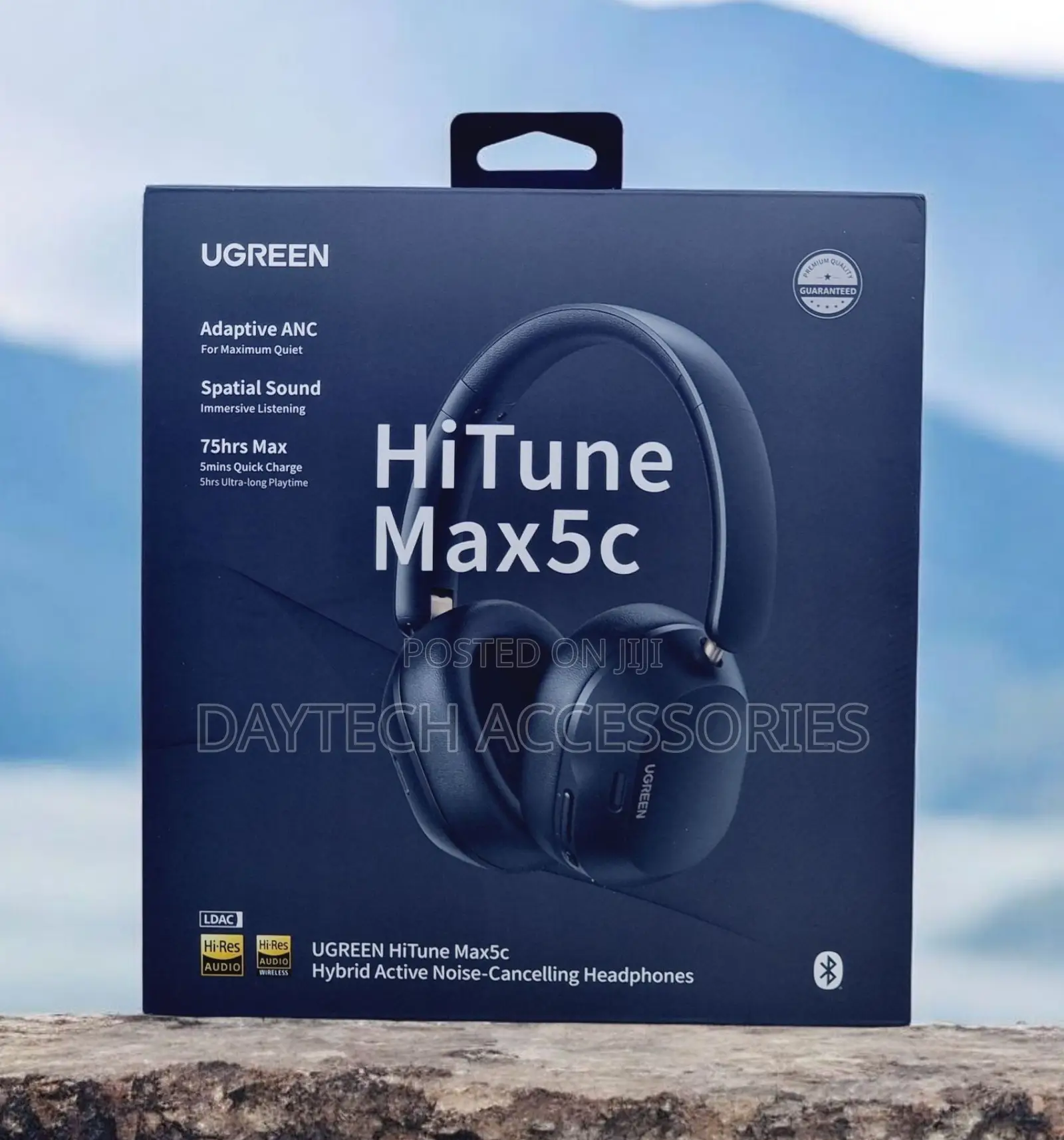 Ugreen 35757 Hi Tune Max5c Hybrid Active Noise-Cancelling Headphones