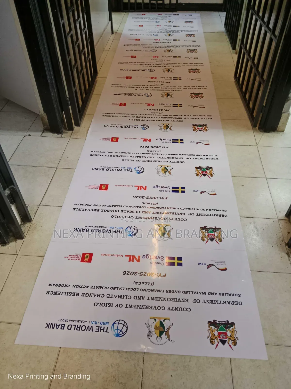 Large Banner and Sticker for Campaign