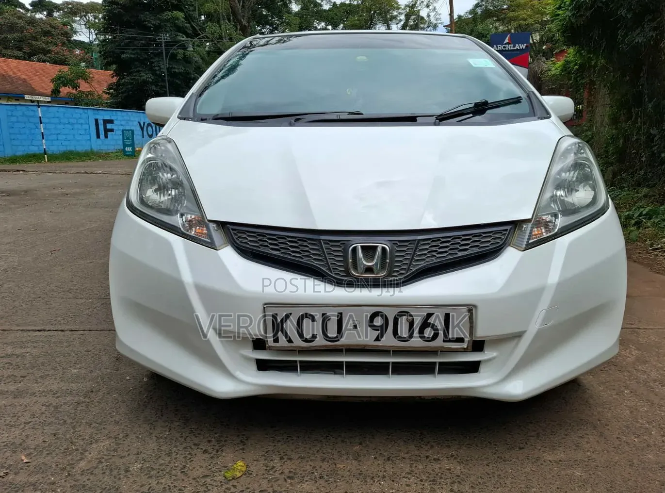 Honda Fit 2012 White