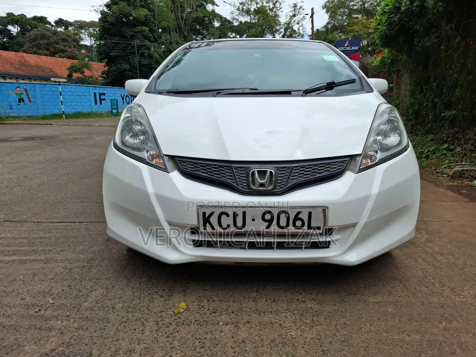 Honda Fit 2012 White