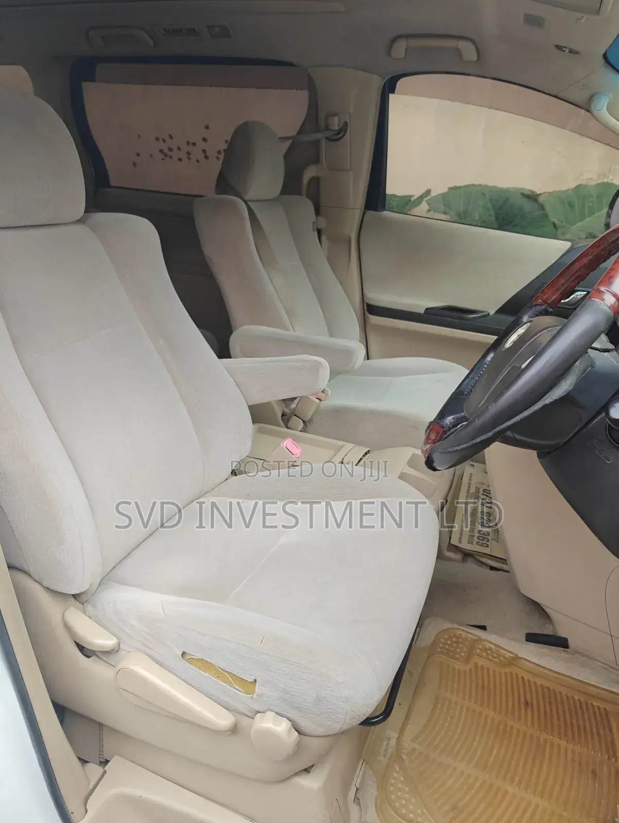Toyota Alphard 2009 White