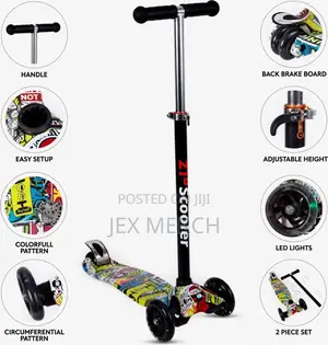 Kids Scooters: Durable, Foldable Perfect for Ages 3–12