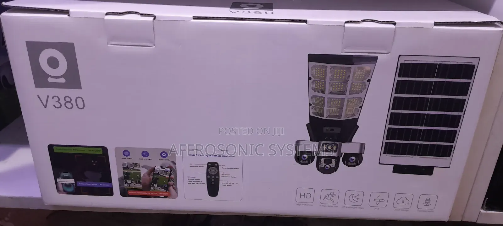 4g 3in 1 Solar Flood Light CCTV Camera