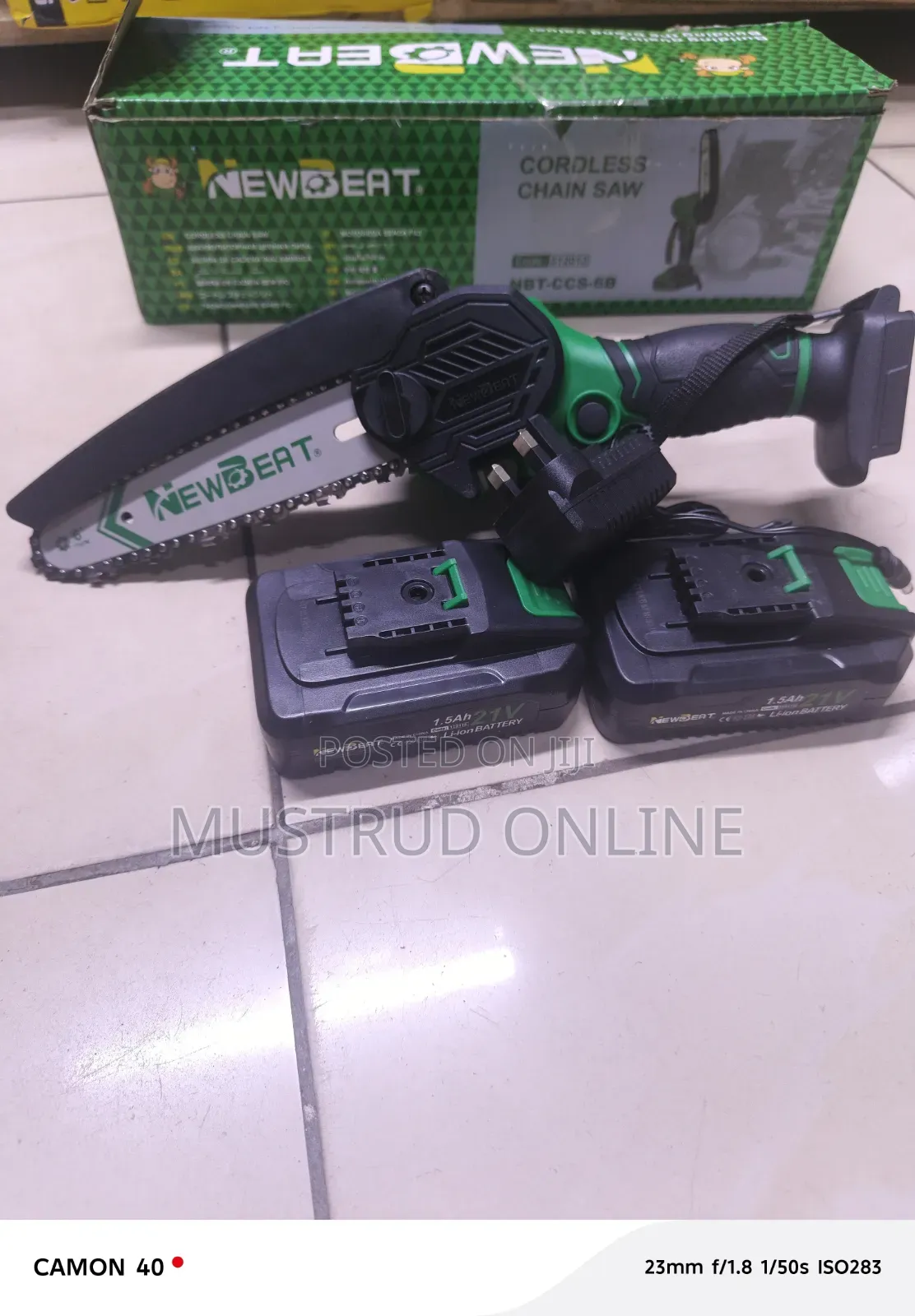 Newbeat Cordless Chain Saw