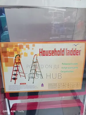 3 Step Household Steel Ladder / Folding Step Stool