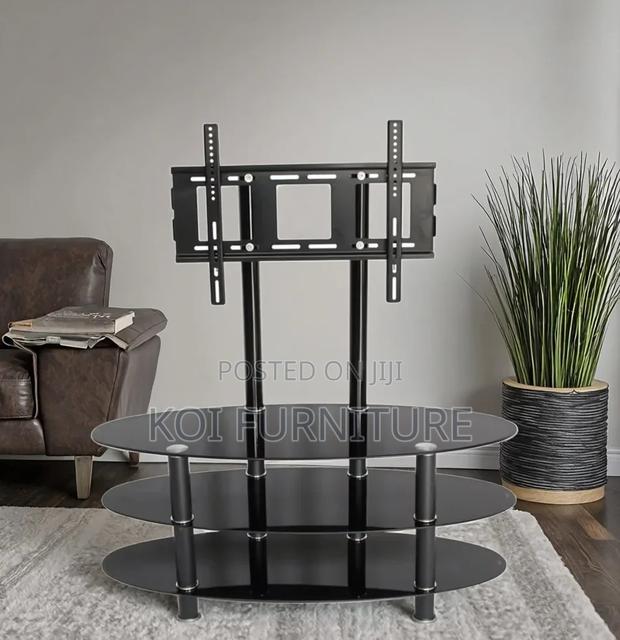 Living Room Metallic Tv Stand