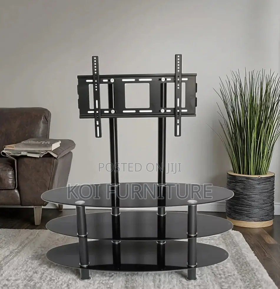 Living Room Metallic Tv Stand