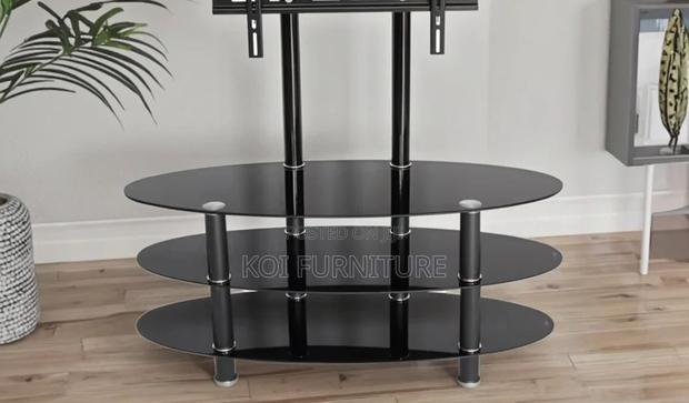 Living Room Metallic Tv Stand - thumbnail 2