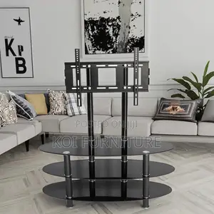 Living Room Metallic Tv Stand