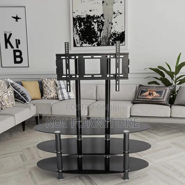 Living Room Metallic Tv Stand - thumbnail 4