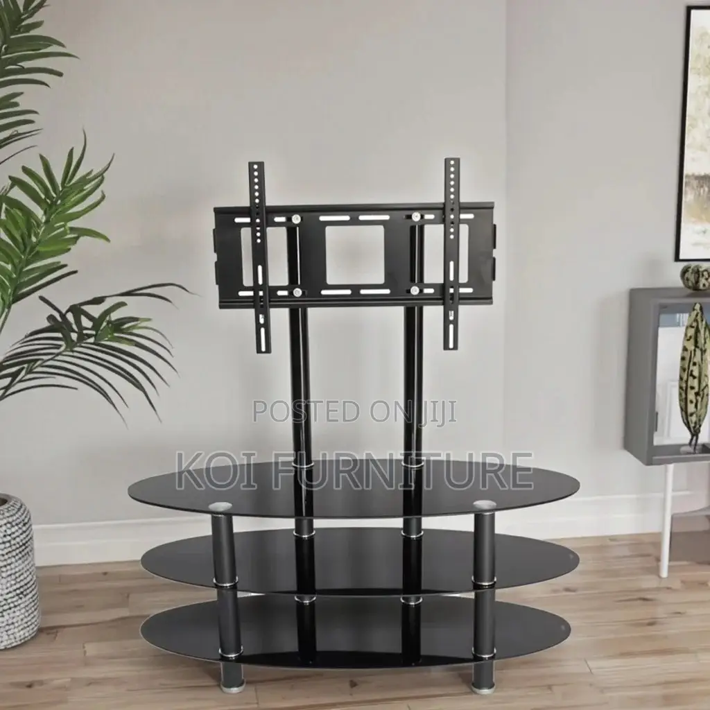 Living Room Metallic Tv Stand