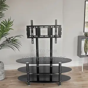 Living Room Metallic Tv Stand