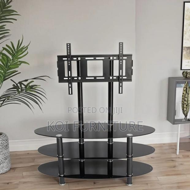 Living Room Metallic Tv Stand - thumbnail 5