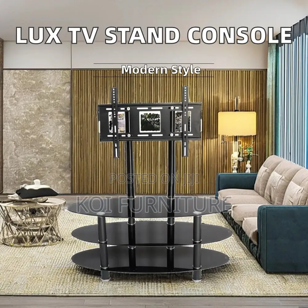 Living Room Metallic Tv Stand