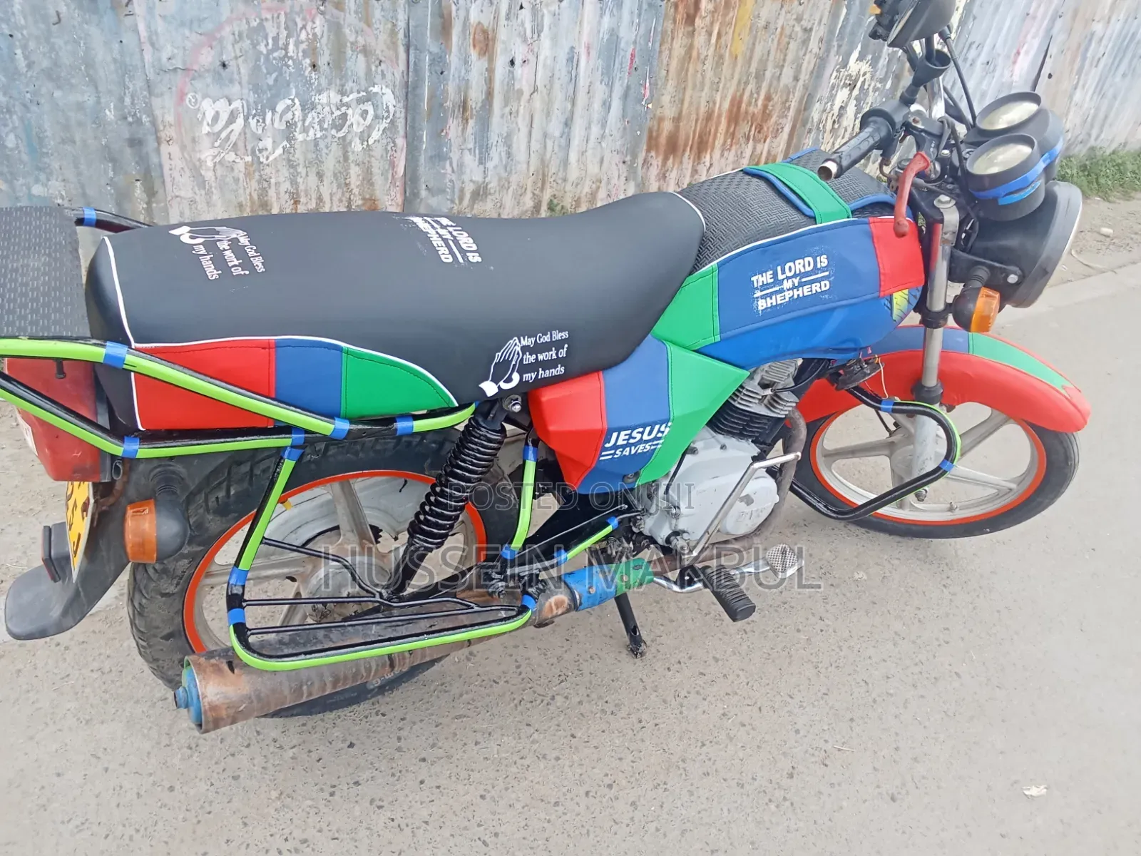 TVS HLX Plus ES 2022 Blue