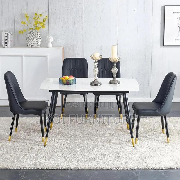 Dining Set; Four Seaters Marble Dining Set - thumbnail 14