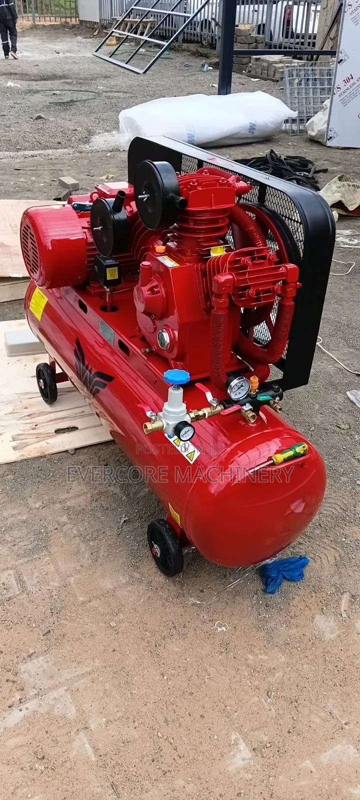 200litres Electric 3 Piston Air Compressor 10hp Single Phase 12.5bar.