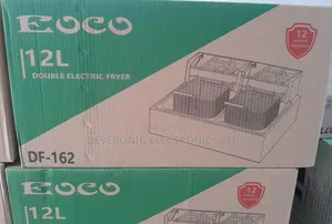 Restocked Eoco Double Fryer