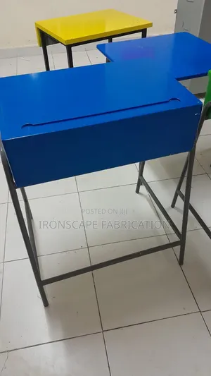 School Lockers and Chairs