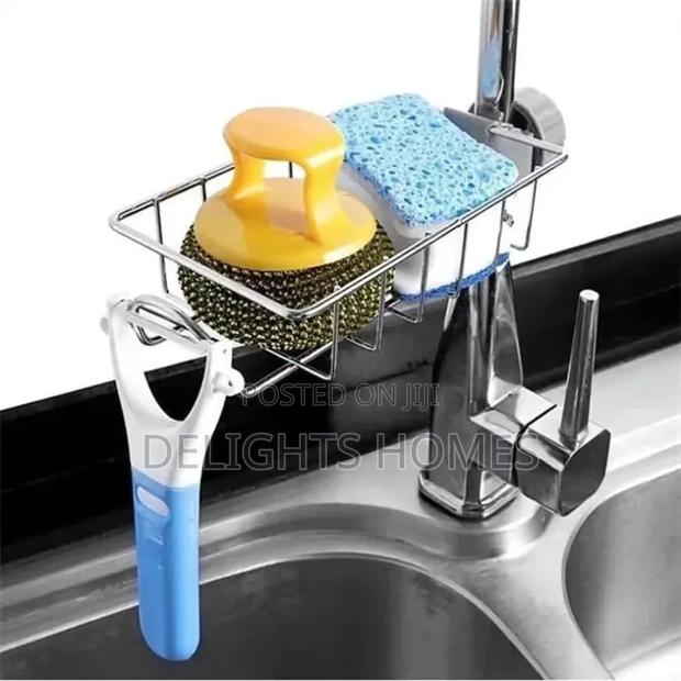 *Kitchen Stainless Steel Sink Drain Rack_cu
