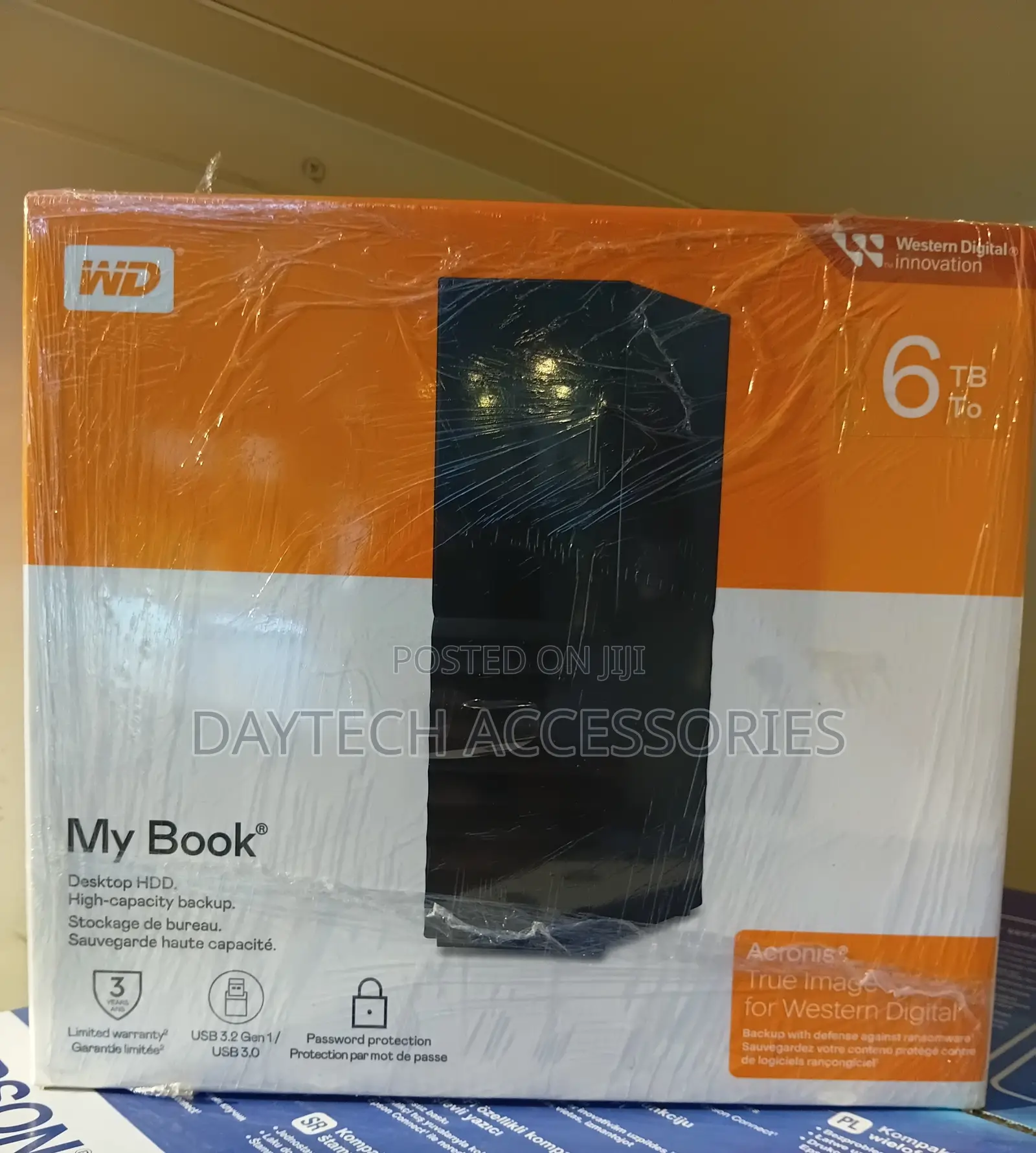 Western Digital 6tb My Book Desktop External Hard Drive.
