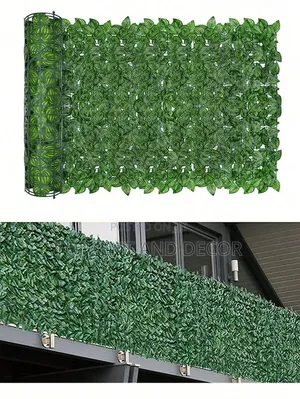 Chic Backyard Greenery Privacy Fence