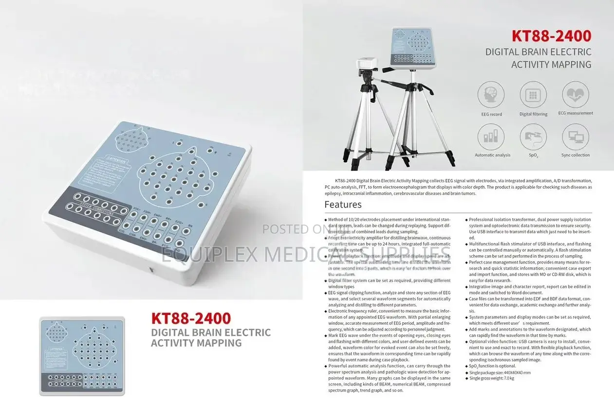 Digital Brain Electric Activity Mapping (Eeg Kt88-2400)
