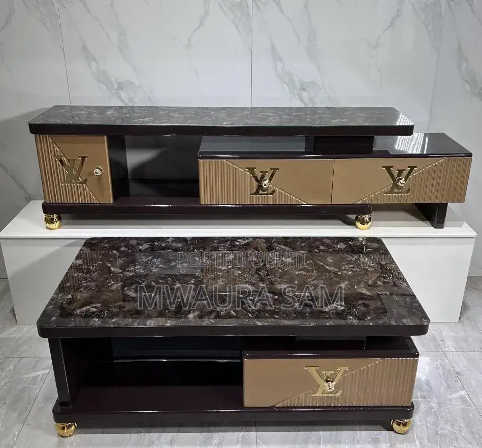 Premium Tv Stand Coffee Table Combo