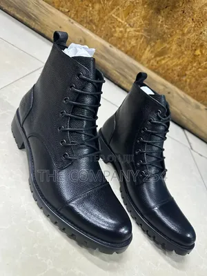 Quality Casual Leather Timberland High Boots Rubber Sole Shoes