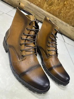 Quality Casual Leather Timberland High Boots Rubber Sole Shoes