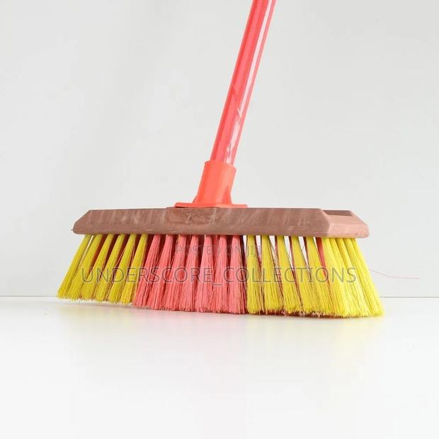 Heavy-Duty Broom or Scrubber