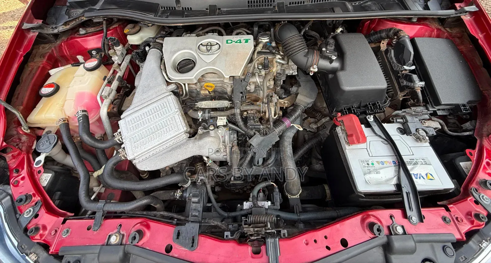 Toyota Auris 2016 Red
