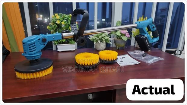 Rechargeable 3in1 3pc Brush Electric Spin Scrubber - thumbnail 2