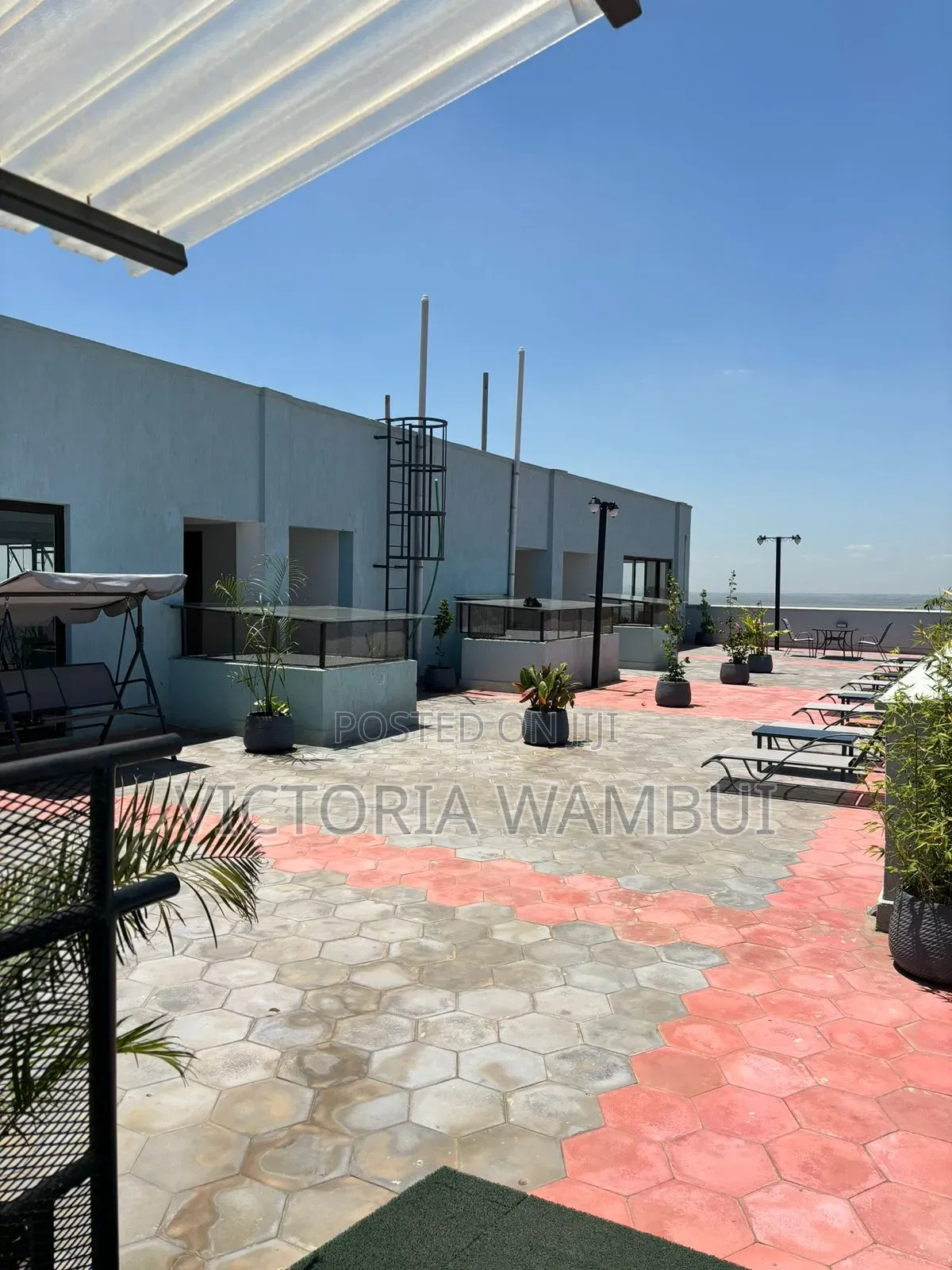 Furnished 3bdrm Apartment in Jade Residence, Hurlingham for rent