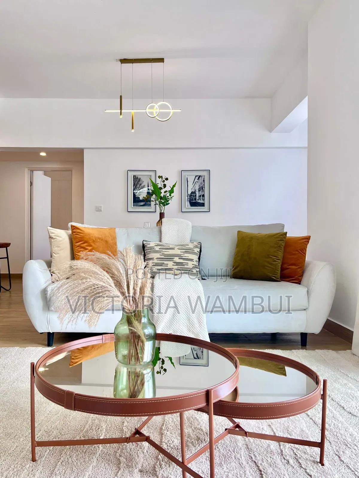 Furnished 3bdrm Apartment in Jade Residence, Hurlingham for rent
