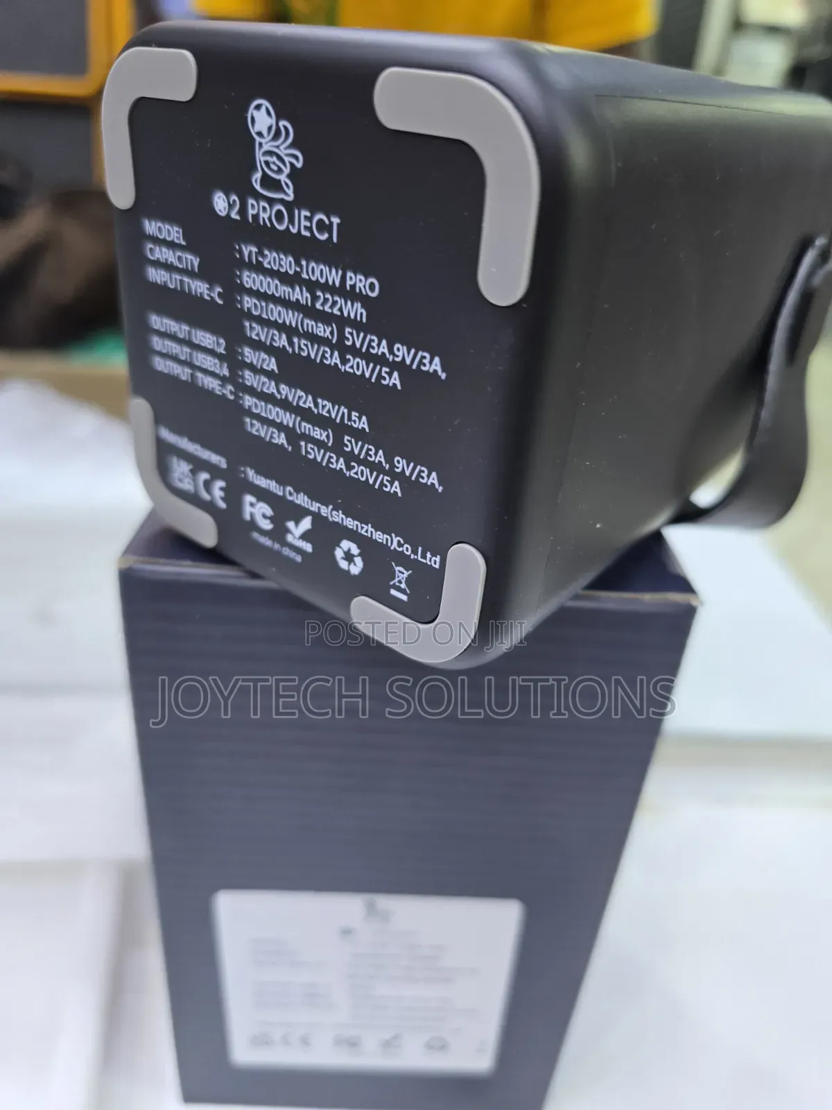 100w 60000mah Laptop Power Bank - Perfect for Power Blackouts