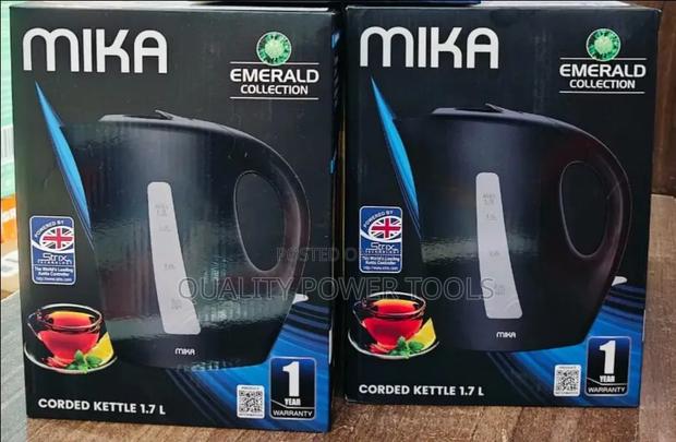 *Mika Corded Kettle 1.7 L Black